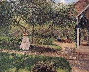 Camille Pissarro corner of the garden USA oil painting artist